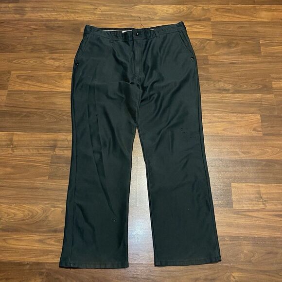Vintage‎ Green Polyester Labonville Dark Green Logging Pants USA 40x30 Style 650 - Picture 1 of 16